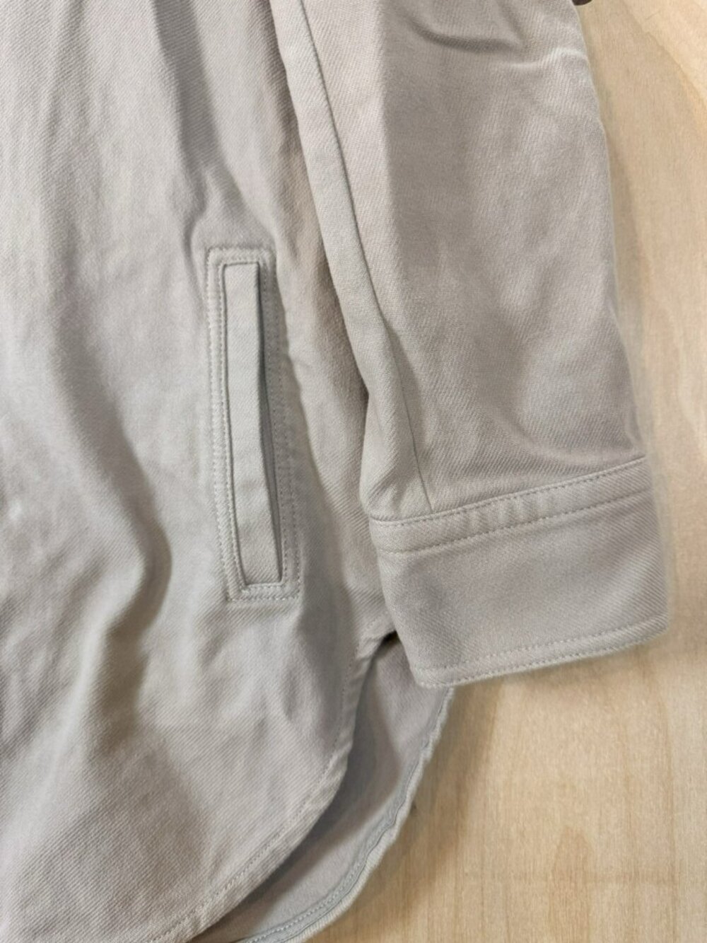 Aritzia The Group by Babaton Balboa Coat Button Down Shacket Dry Basil Green A - Picture 3 of 11